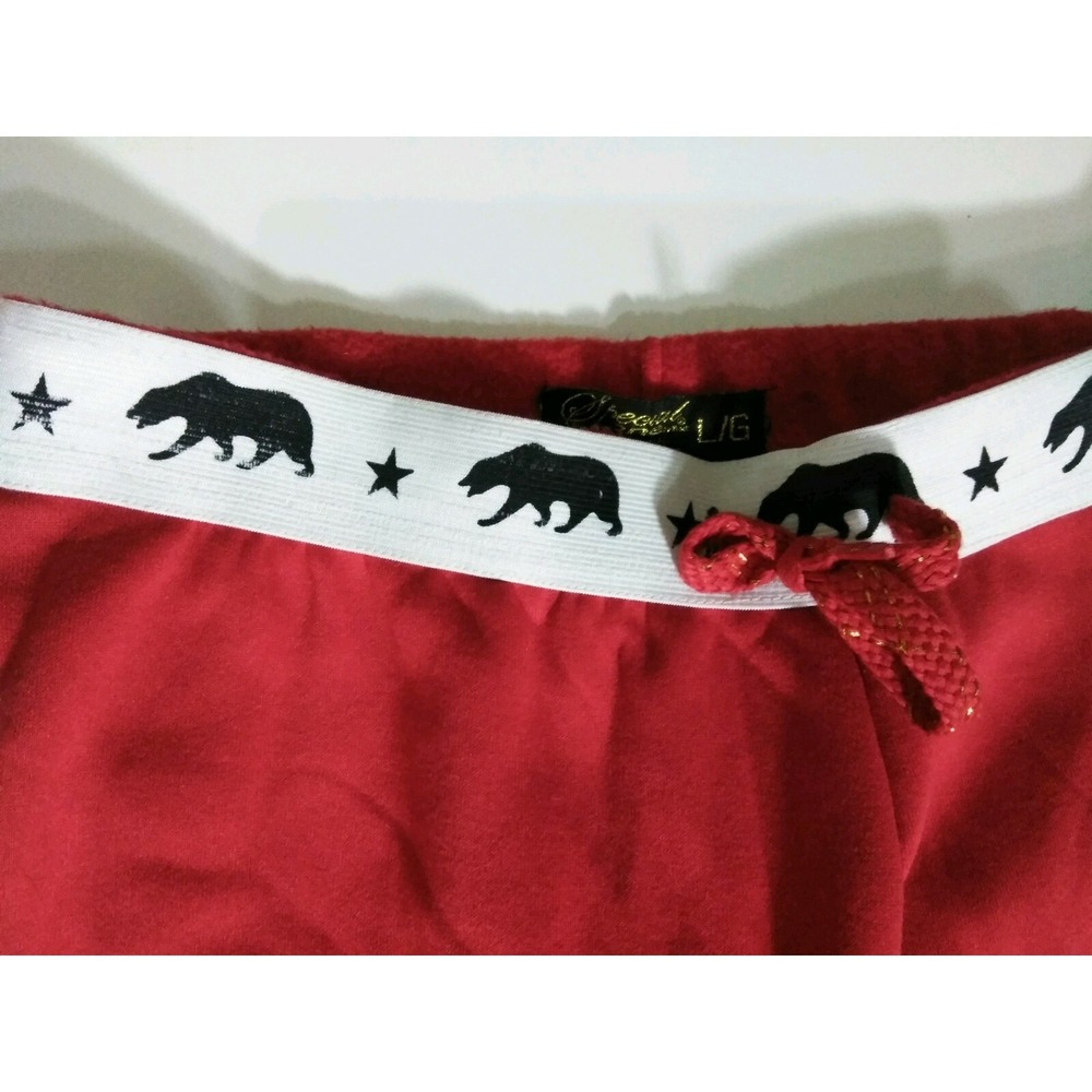 California Womens Pants Size M Red@24 joging.pants - Picture 4 of 9